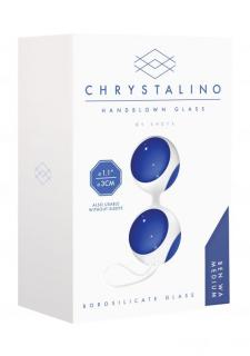 CHRYSTALINO BEN WA MEDIUM BALLS BLUE  - + + Darček kondóm alebo lubrikačný gél