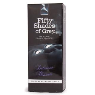 FIFTY SHADES OF GREY SILICONE BEN WA BALLS  - + + Darček kondóm alebo lubrikačný gél