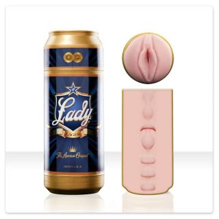 FLESHLIGHT SEX IN A CAN LADY LAGER  - + + Darček kondóm alebo lubrikačný gél