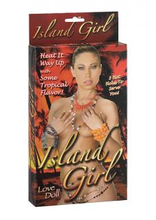 ISLAND GIRL DOLL  - + + Darček kondóm alebo lubrikačný gél