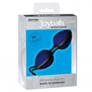 JOYBALLS SECRET BLACK AND BLUE  - + + Darček kondóm alebo lubrikačný gél