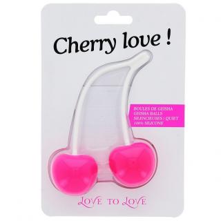 LOVE TO LOVE CHERRY LOVE  - + + Darček kondóm alebo lubrikačný gél
