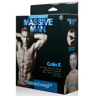 MASSIVE MAN DOLL COLIN F.  - + + Darček kondóm alebo lubrikačný gél