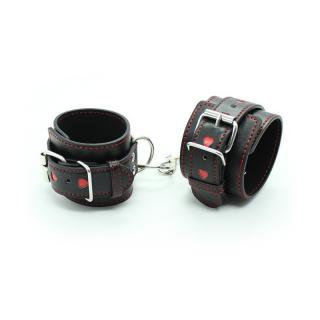 OHMAMA FETISH WRIST RESTRAINTS KOŽENÉ PUTÁ LOVE BINDS