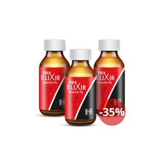 Sex Elixir Akcia Spolu 3 kusy ( 1 ks 9,90 euro) 15 ml