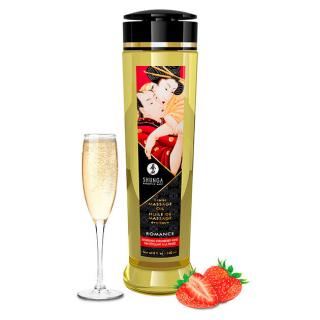 Shunga Romance s vôňou šampanského a jahôd 250ml