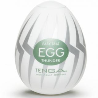 TENGA EGG THUNDER EASY ONA-CAP  - + + Darček kondóm alebo lubrikačný gél