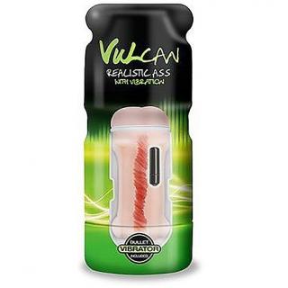 VULCAN REALISTIC ASS VIBRATION NATURAL  - + + Darček kondóm alebo lubrikačný gél