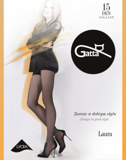Polomatné pančuchové nohavice Laura, 15 den Farba: Daino - telová svetlá, Veľkosť: 3 - M
