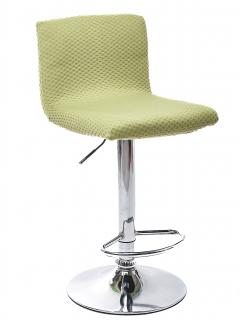 Návlek na barovú stoličku NATALI Farba: bledo-zelená