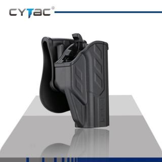 Pištoľové púzdro pre CZ P10C T-ThumbSmart Cytac® + verzia pre CZ P10C so svietidlom Nightstick TM-550XLS Verze: Klasik pro CZ P-10C