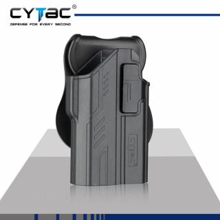 Pištoľové púzdro R-DEFENDER Gen3 Glock 17, 22, 31 (Gen 1,2,3,4); Glock 17 Gen 5 s baterkou Cytac®