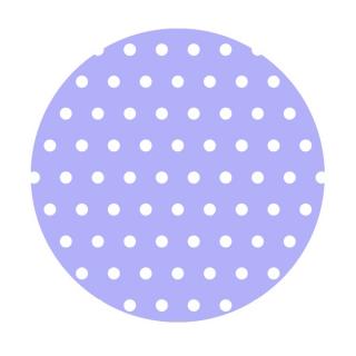 Bavlna bodky/puntíky - metráž s atestom Farba: svetlo fialová