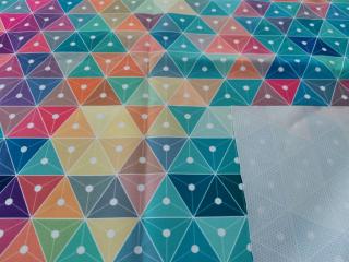 Trojuholníky - letný softshellna