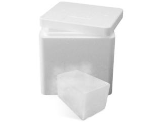Suchý ľad blok 5kg s Termoboxom  Suchý ľad blok 210x125x120mm (5kg)