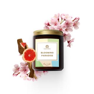 Blooming Paradise – sójová sviečka 250 ml