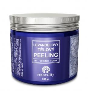 Levanduľový telový peeling 200 g