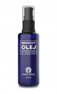 Mrkvový olej za studena lisovaný 100 ml