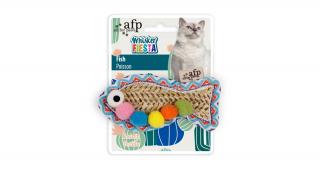 AFP hračka pre mačky rybička z umelého lyka 9,5cm