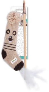 AFP škádlítko pre mačky Sock Cuddler s ponožkou 122cm (1ks)