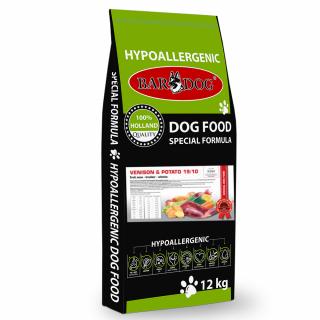 Bardog hypoalergénne krmivo pre psa Venison Potato  12kg Hmotnosť balenia: 12 kg