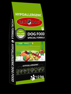 Bardog hypoalergenné lisované granule pre psa Salmon Potato 12kg