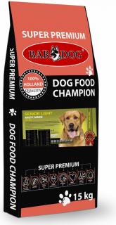 Bardog Super prémiové granule pre staršiech psov Senior light 15kg
