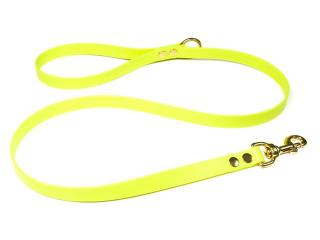 BioThane® vodítko Yellow dog 19mm Farba: neon žltá, Dĺžka: 1,2 m