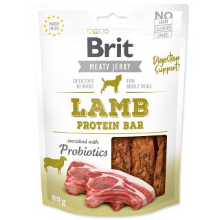 Brit proteínová tyčinka z jahňacieho mäsa a kurčaťa pre psy Jerky Lamb Protein Bar 80g