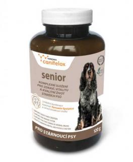 Canifelox Senior podporuje zdravie a kondíciu starších psov 120g
