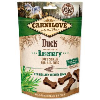 Carnilove pamlsky pre psov Duck enriched with Rosemary 200g