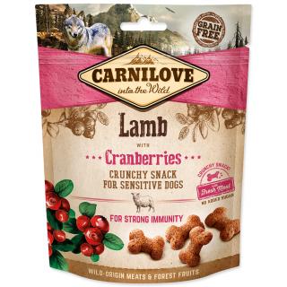 Carnilove pamlsky pre psov Lamb with Cranberries 200 g