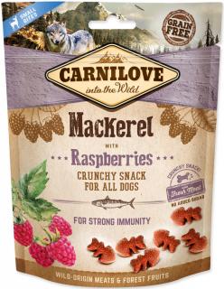 Carnilove pamlsky pre psov Mackerel with Raspberries 200 g
