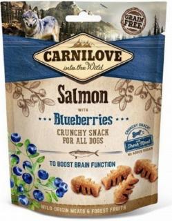 Carnilove pamlsky pre psov Salmon with Blueberries 200 g