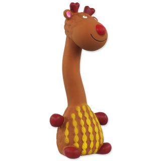 DOG FANTASY latexová hračka žirafa mix 20cm