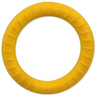 DOG FANTASY žltý kruh na cvičenie pre psy EVA 18cm