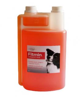 Fitmin doplnok pre psov Lososový olej 1l