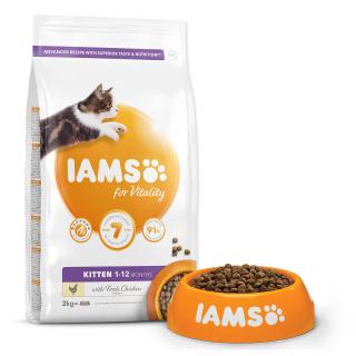 IAMS Cat Kitten Chicken Hmotnosť balenia: 2 kg