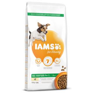 IAMS krmivo pre psov Adult Small & Medium Chicken Vyrábané vo variantoch: 12 Kg
