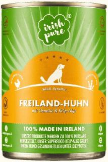 Irish Pure konzerva pre psov s kuraťom a zeleninou 390g