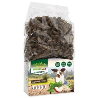 NATURE LAND kompletné krmivo pre králiky MONO 900g