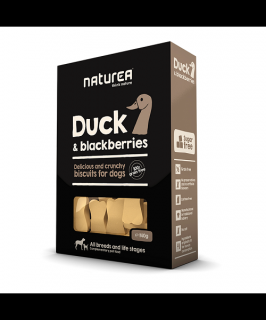 Naturea Keksíky - Kačica a černice 140g