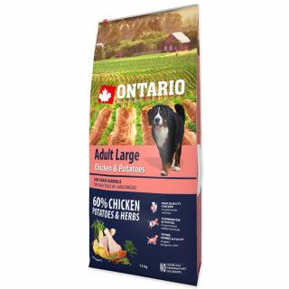Ontario Adult Large Chicken & Potatoes & Herbs 12 kg Množstevné zľavy: 1 balenie