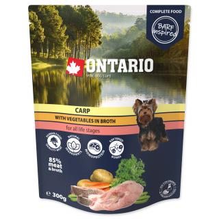 Ontario kapsička pre psov - mäso z kapra a zelenina 300g