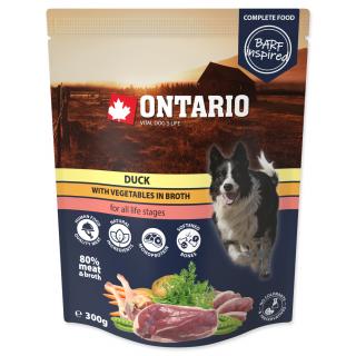 Ontario kapsička pre psov s kačacím mäsom a zeleninou 300g