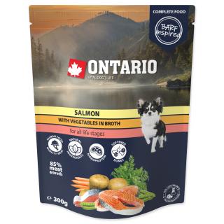 Ontario kapsička pre psov s lososom a zeleninou 300g