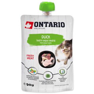 Ontario pasta pre mačky Duck Fresh Meat Paste 90g