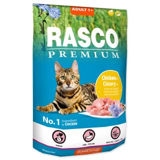 Rasco Premium krmivo pre mačky s kuracím mäsom a koreňom čakanky hmotnosť: 2 kg