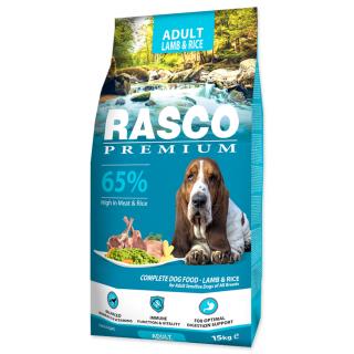 Rasco Premium krmivo pre psy Adult Lamb & Rice 15 kg