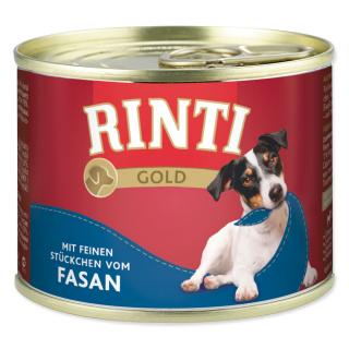 Rinti GOLD konzerva pre psov Fasan 185g - bažant